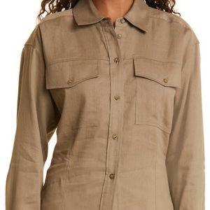 FRAME Arie Cutaway Shirt